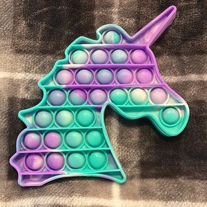 Large Pop-it tie-dye unicorn